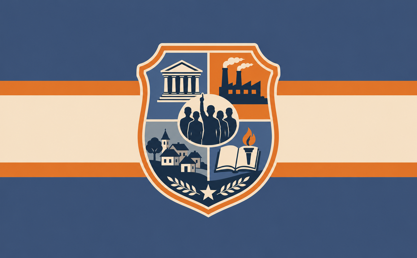 Quentovic flag
